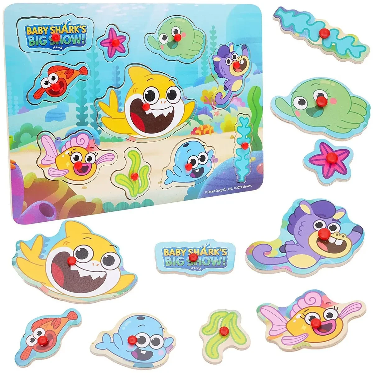 baby-shark-drvena-ploca