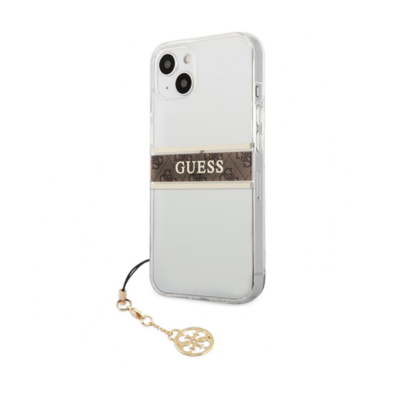 guess-4g-brown-stripe-maskica-za-iphone-13-pro-transparent